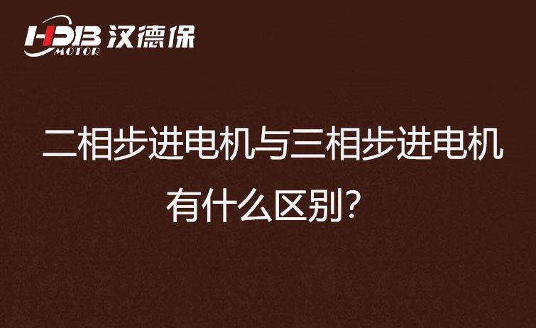 二相步進電機與三相步進電機有什么區別？差異在哪里？